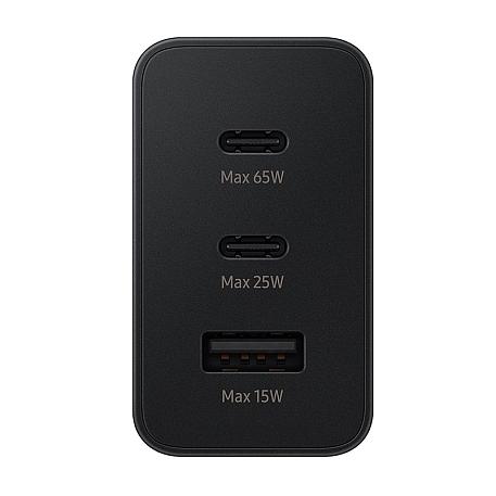 Сетевое зарядное устройство Samsung EP-T6530 65 Вт чёрный - 3