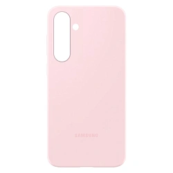 Клип-кейс (накладка) для Samsung Galaxy S25 FE силикон, розовый