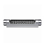Автомобильная визитка Baseus All Metal Temporary Parking Number Plate - 1