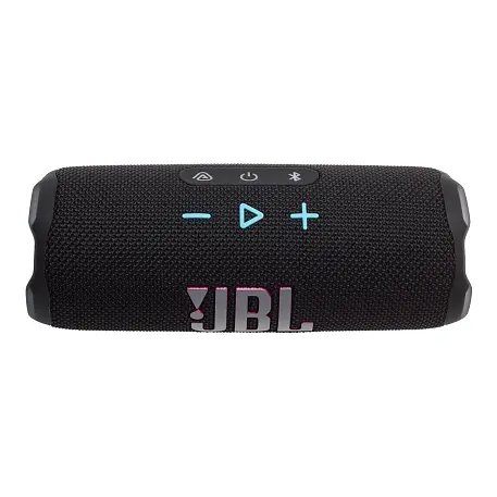 Портативная колонка JBL Flip 7 чёрный с оранжевым - 3