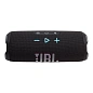 Портативная колонка JBL Flip 7 чёрный с оранжевым - 3