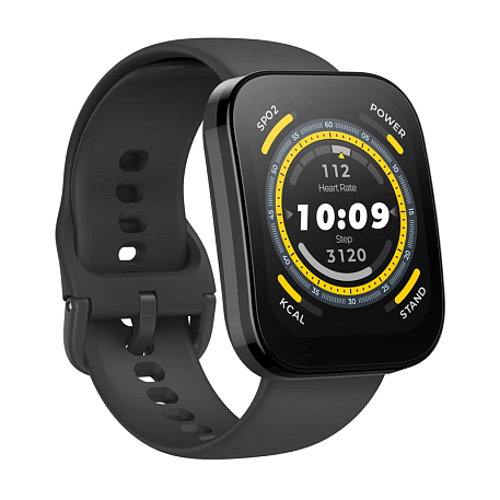 Умные часы Xiaomi Amazfit BIP 5 46mm чёрный (чёрный ремешок) - 3