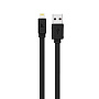 Автомобильное зарядное устройство + кабель Lightning Hoco Z1 10 Вт, чёрный - 1