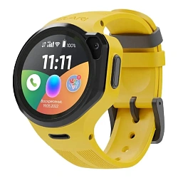 Детские умные часы ELARI 4GR M жёлтый