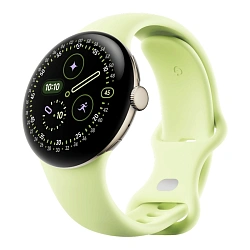 Умные часы Google Pixel Watch 4 41mm золотой (лаймовый ремешок)