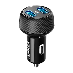 Автомобильное зарядное устройство Anker 5-Port USB PowerDrive 5 50 Вт (Уценка) чёрный (удовлетворительное состояние, потертости, порвана упаковка)