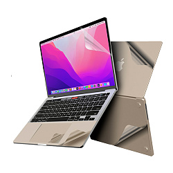 Защитная плёнка Mocoll комплект (5 в 1) для Apple MacBook Air 15" (2023 - 2025) , белый