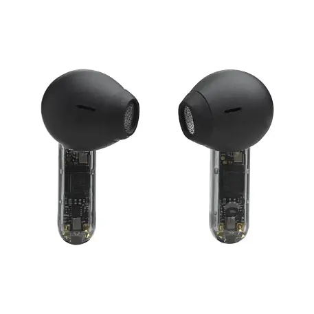 Беспроводные наушники JBL Tune Flex прозрачно-чёрный - 4