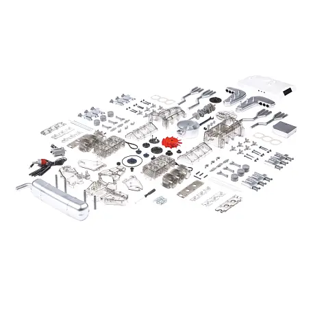 Конструктор Franzis Porsche 911 Boxermotor, 200 шт - 4