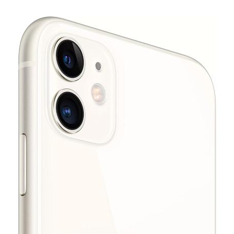 Смартфон Apple iPhone 11 128 ГБ белый (1sim + eSim) - 3