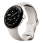Умные часы Google Pixel Watch 4 41mm серебристый (бежевый ремешок)