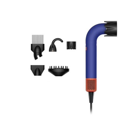 Фен Dyson Supersonic HD18 Professional синий, оранжевый (Европа) - 4