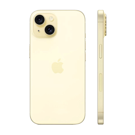 Смартфон Apple iPhone 15 256 ГБ жёлтый (eSim) - 3