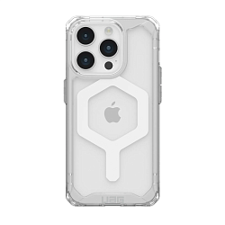 Клип-кейс (накладка) UAG Plyo Magsafe для Apple iPhone 15 Pro (Уценка) прозрачный