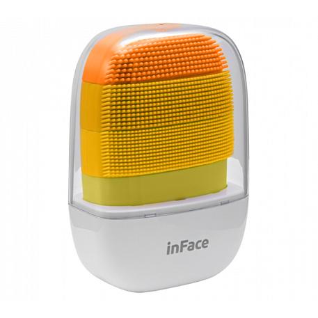 Ультразвуковой массажер Xiaomi inFace Electronic Sonic Beauty Facial оранжевый - 4