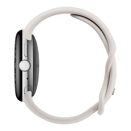 Умные часы Google Pixel Watch 4 41mm серебристый (бежевый ремешок) - 3