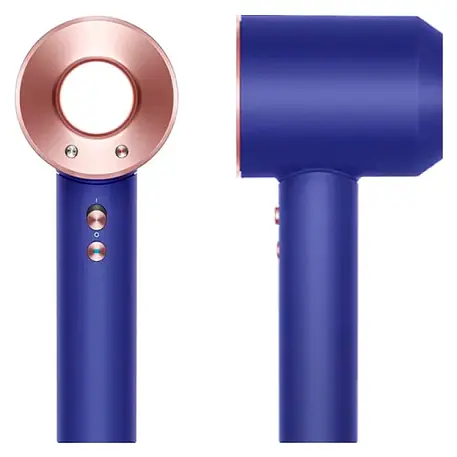 Фен Dyson Supersonic HD08 синий, розовый (футляр) (Азия) - 4