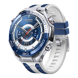 Умные часы Huawei Ultimate 2 22mm синий (сине-белый ремешок)