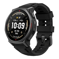 Умные часы Xiaomi Amazfit T-Rex 3 Pro 44mm чёрный (чёрный ремешок)