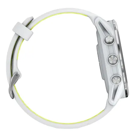 Умные часы Garmin Forerunner 970 титановый (бело-жёлтый ремешок) - 4