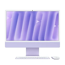Моноблок Apple iMac 24" M4 (10-core GPU) 16 ГБ, 256 ГБ  (Z1ET0009W), фиолетовый