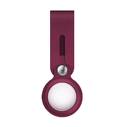 Чехол UNIQ Liquid Silicone Case для AirTag силикон, бордовый