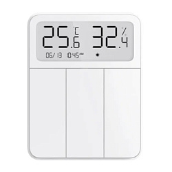 Умный выключатель Xiaomi Mijia Screen Display Switch E-billing Control белый