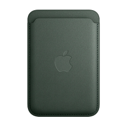 Кардхолдер FineWoven Wallet with Magsafe для Apple iPhone ткань, силикон, тёмно-зелёный