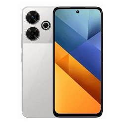 Смартфон Xiaomi Poco M6 4G 8/256 ГБ серебристый