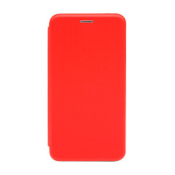 Чехол-книжка для Realme C30 / C30s искусственная кожа, красный