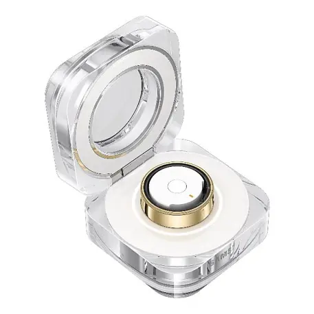 Умное кольцо Samsung Galaxy Ring "золотой титан" (размер 9 (19mm)) - 5