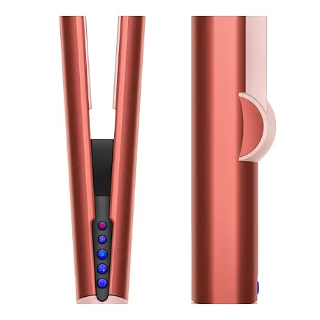 Выпрямитель для волос Dyson Airstrait HT01 клубнично - бронзовый, розовый (футляр) - 5
