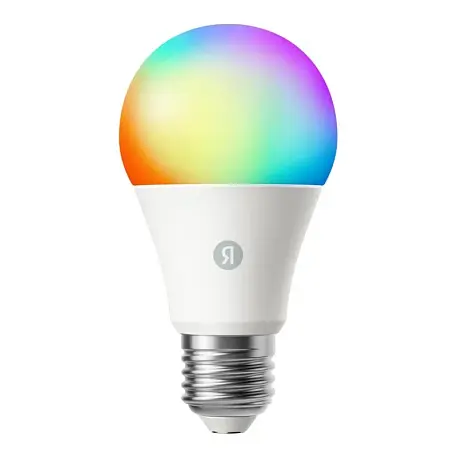 Умная лампочка Яндекс E27 YNDX-00558 (RGB+W) белый - 2