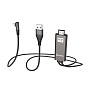 Кабель Hoco UA14 HDMI - Lightning 2 м, чёрный - 1