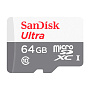Карта памяти SanDisk Ultra (без адаптера), 64 ГБ - 1