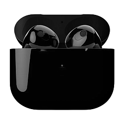 Беспроводные наушники Apple AirPods 3 with MagSafe чёрный глянцевый (полная покраска)
