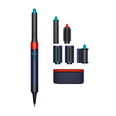 Стайлер Dyson Airwrap Complete Long HS05 синий, оранжевый (футляр) - 2