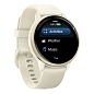 Умные часы Garmin Vivoactive 6 лунно-золотистый (слоновая кость ремешок) - 2
