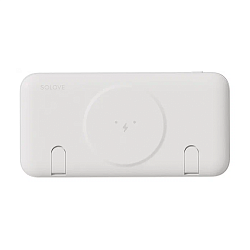 Внешний аккумулятор с беспроводной зарядкой Xiaomi Solove W10 MagSafe 10000 мАч 20 Вт (Уценка) белый