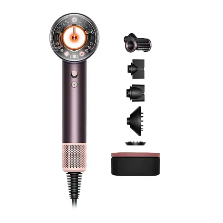 Фен Dyson Supersonic Nural HD16 сливовый, розовый (футляр) (Азия) - 2