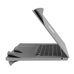 Защитная пленка Mocoll комплект (5 в 1) для Apple MacBook Air 15" (2023) M2, серый