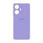 Клип-кейс (накладка) Silicone cover закрытый для Realme C55 - 1