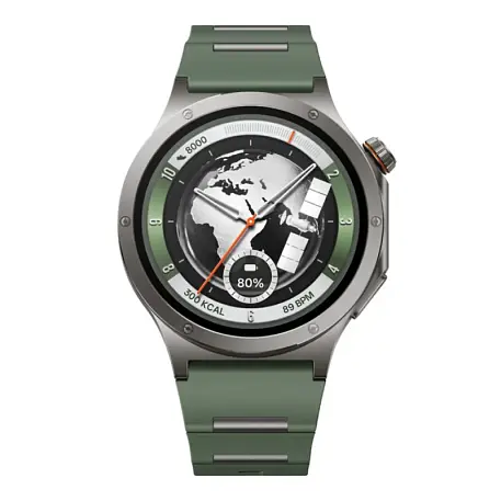 Умные часы OnePlus Watch 4 47mm (ANT+, Bluetooth, NFC, Wi-Fi) зелёный - 2