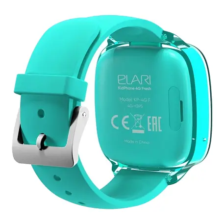 Детские умные часы ELARI KidPhone Fresh 4G зелёный - 3