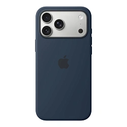 Клип-кейс (накладка) Apple Silicone Case MagSafe для Apple iPhone 17 Pro Max силикон, Midnight