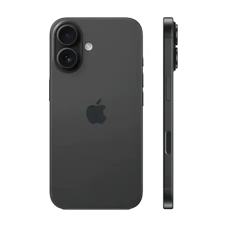 Смартфон Apple iPhone 16 256 ГБ чёрный (2sim) - 2