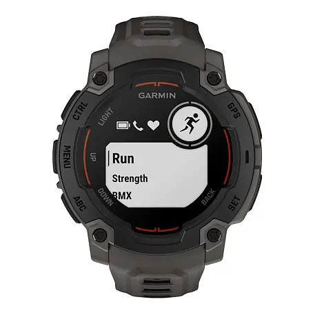 Умные часы Garmin Instinct 3 50mm Solar чёрный (угольно-чёрный ремешок) - 3