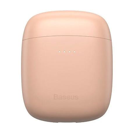 Беспроводные наушники Baseus Encok W04 Pro персиковый - 4