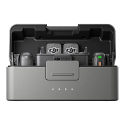 Микрофон беспроводной DJI MIC 3 (2 TX + 1 RX + Charging Case), чёрный