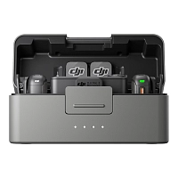 Микрофон беспроводной DJI MIC 3 (2 TX + 1 RX + Charging Case), чёрный